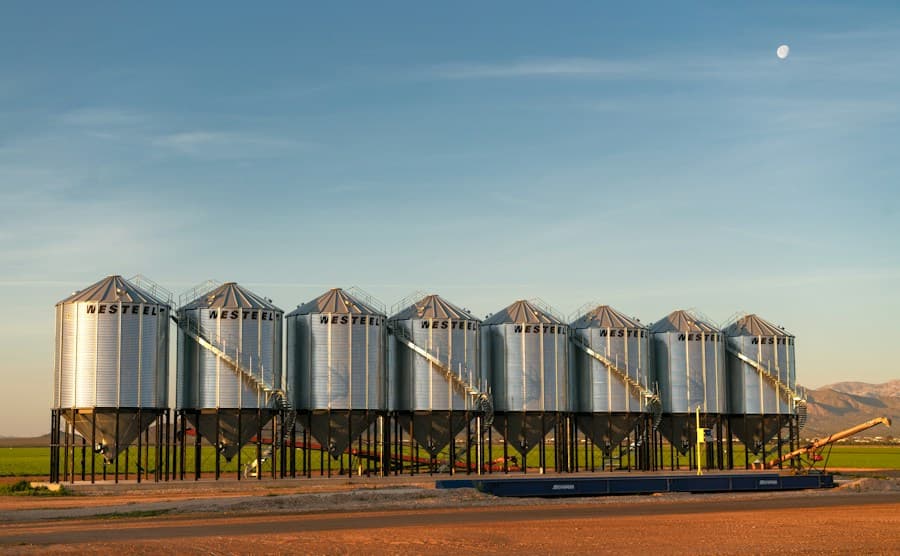 Grain storage: photo by Jim Witkowski on Unsplash